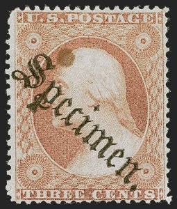 Sale 1254, Lot 509, The Mulholland Collection of Specimens - 1847 thru 1867 Issues