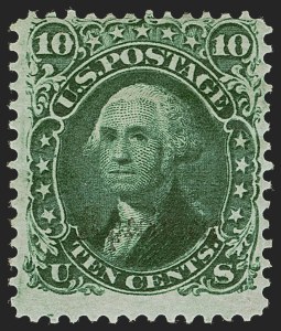 Sale 1254, Lot 514, The Mulholland Collection of Specimens - 1847 thru 1867 Issues