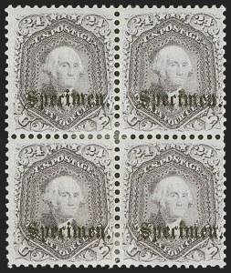 Sale 1254, Lot 523, The Mulholland Collection of Specimens - 1847 thru 1867 Issues