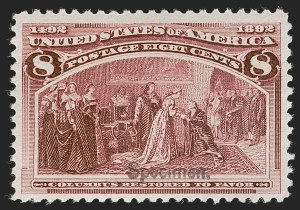 Sale 1254, Lot 554, The Mulholland Collection of Specimens - Columbians thru Back-of-Book, Possessions