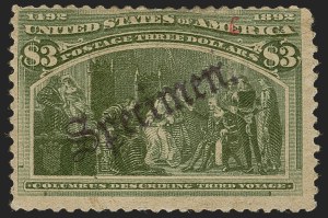 Sale 1254, Lot 556, The Mulholland Collection of Specimens - Columbians thru Back-of-Book, Possessions