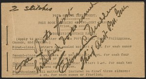 Sale 1254, Lot 561, The Mulholland Collection of Specimens - Columbians thru Back-of-Book, Possessions