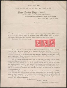 Sale 1254, Lot 565, The Mulholland Collection of Specimens - Columbians thru Back-of-Book, Possessions