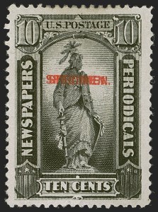 Sale 1254, Lot 585, The Mulholland Collection of Specimens - Columbians thru Back-of-Book, Possessions