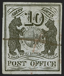 Sale 1254, Lot 703, Postmasters' Provisionals