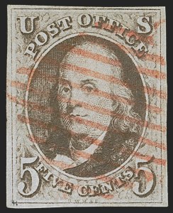 Sale 1254, Lot 712, 1847 Issue and Reproduction