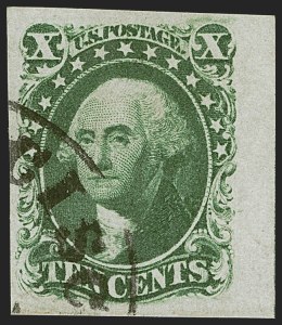 Sale 1254, Lot 728, 1851-57 Issues and Reprint