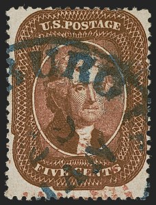 Sale 1254, Lot 738, 1851-57 Issues and Reprint