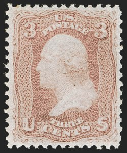 Sale 1254, Lot 743, 1861-68 Issues and 1861 Re-Issue