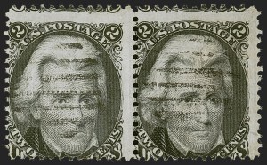 Sale 1254, Lot 755, 1861-68 Issues and 1861 Re-Issue