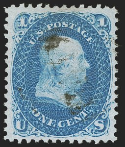 Sale 1254, Lot 758, 1861-68 Issues and 1861 Re-Issue