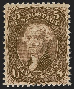 Sale 1254, Lot 762, 1861-68 Issues and 1861 Re-Issue