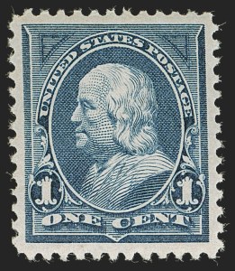 Sale 1254, Lot 843, 1894-98 Bureau Issue, 1c Blue (247) Sale 1254, Lot 843, 1894-98 Bureau Issue