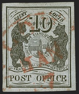 Sale 1255, Lot 10, Postmasters' Provisionals (Scott 3X3-11X8)