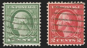 Sale 1255, Lot 1012, Washington-Franklins and Later 20th Century Issues (Scott 339-599A)