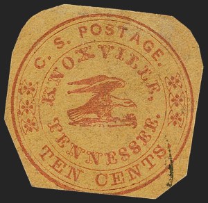 Sale 1255, Lot 1177, Confederate States: Postmasters' Provisionals