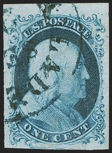 Sale 1255, Lot 133, 1c 1851 Issue (Scott 5-9)