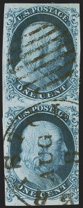 Sale 1255, Lot 136, 1c 1851 Issue (Scott 5-9)
