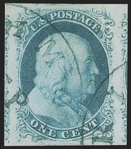 Sale 1255, Lot 139, 1c 1851 Issue (Scott 5-9)