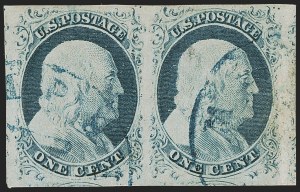 Sale 1255, Lot 144, 1c 1851 Issue (Scott 5-9)