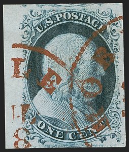 Sale 1255, Lot 148, 1c 1851 Issue (Scott 5-9)