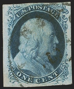 Sale 1255, Lot 156, 1c 1851 Issue (Scott 5-9)