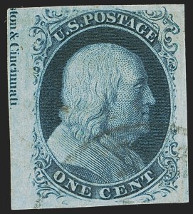 Sale 1255, Lot 158, 1c 1851 Issue (Scott 5-9)