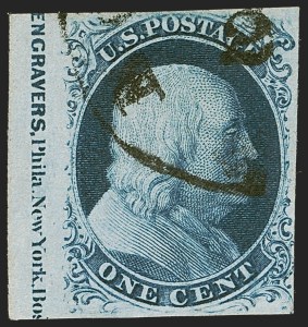 Sale 1255, Lot 159, 1c 1851 Issue (Scott 5-9)