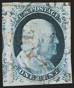 Sale Number 1255, Lot Number 161, 1c 1851 Issue (Scott 5-9) Sale Number 1255, Lot Number 161, 1c 1851 Issue (Scott 5-9)