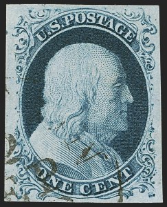 Sale Number 1255, Lot Number 164, 1c 1851 Issue (Scott 5-9) Sale Number 1255, Lot Number 164, 1c 1851 Issue (Scott 5-9)