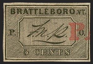 Sale 1255, Lot 2, Postmasters' Provisionals (Scott 3X3-11X8)