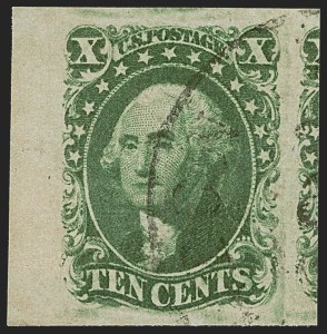 Sale 1255, Lot 234, 10c 1855 Issue (Scott 13-16)