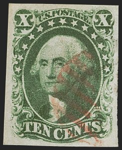 Sale 1255, Lot 242, 10c 1855 Issue (Scott 13-16)