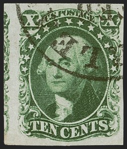 Sale 1255, Lot 243, 10c 1855 Issue (Scott 13-16)