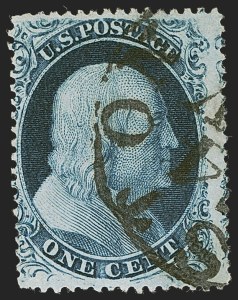 Sale 1255, Lot 268, 1c 1857 Issue (Scott 18-24)