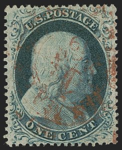 Sale 1255, Lot 276, 1c 1857 Issue (Scott 18-24)