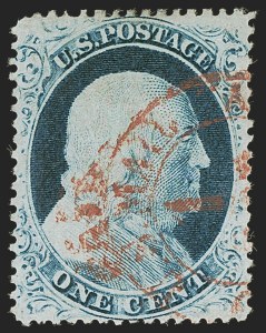 Sale 1255, Lot 277, 1c 1857 Issue (Scott 18-24)