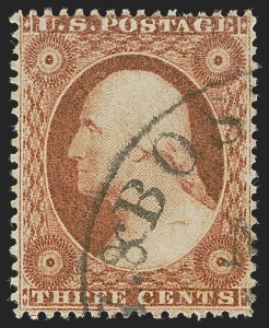 Sale 1255, Lot 286, 3c 1857 Issue (Scott 25-26A)