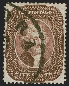 Sale 1255, Lot 316, 5c 1857 Issue (Scott 27-30A)