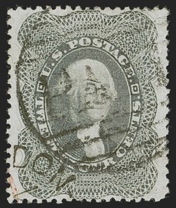 Sale Number 1255, Lot Number 356, 24c-90c 1860 Issue (Scott 37-39)