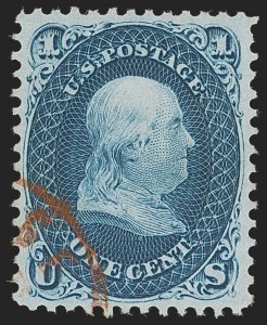 Sale 1255, Lot 384, 1861-66 Issue (Scott 62B-63)