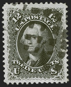 Sale 1255, Lot 459, 1861 Issue, cont. (Scott 67-70)