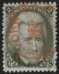 Sale 1255, Lot 501, 1863-66 Issue (Scott 73-74)