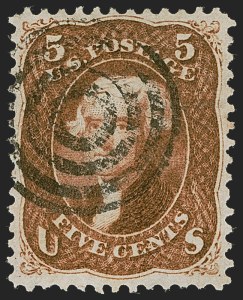 Sale 1255, Lot 524, 1863-66 Issue, cont. (Scott 75-78c)