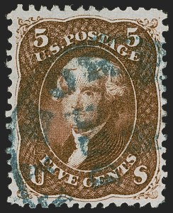 Sale 1255, Lot 526, 1863-66 Issue, cont. (Scott 75-78c)