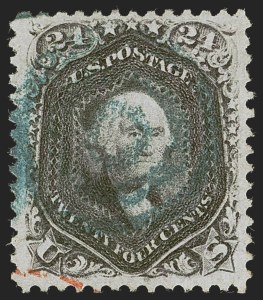 Sale 1255, Lot 538, 1863-66 Issue, cont. (Scott 75-78c)