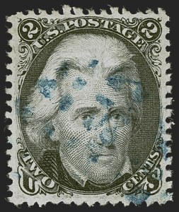 Sale 1255, Lot 553, 1867-68 Grilled Issue, A, C, D, Z Grills (Scott 79-85E)