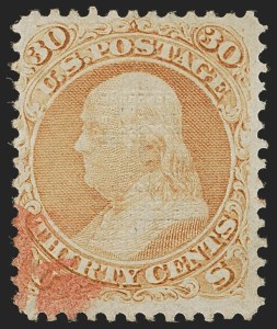 Sale 1255, Lot 624, 1867-68 Grilled Issue, F Grills (Scott 92-101)