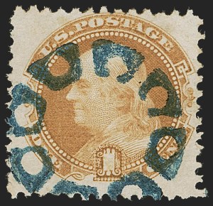 Sale 1255, Lot 640, 1c-2c 1869 Pictorial Issue (Scott 112-113)