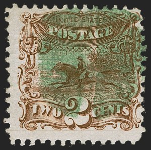 Sale 1255, Lot 651, 1c-2c 1869 Pictorial Issue (Scott 112-113)